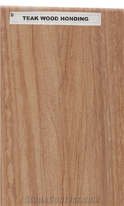 Teak Wood Sandstone Tiles Slabs