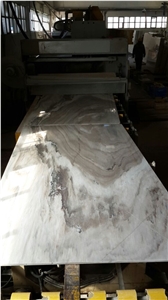 Calacatta Marble Crosscut, Slab X 20 mm Book Matched