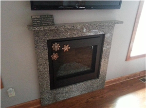 Caledonia Granite Fireplace Mantel