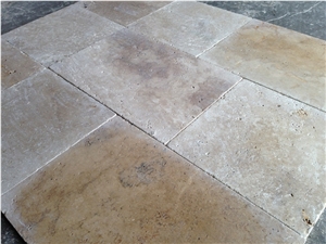 Travertine Tumbled Tiles and Patterns