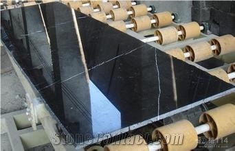 Cheapest China Marquina Marble Slabs & Tiles, China Black Marble