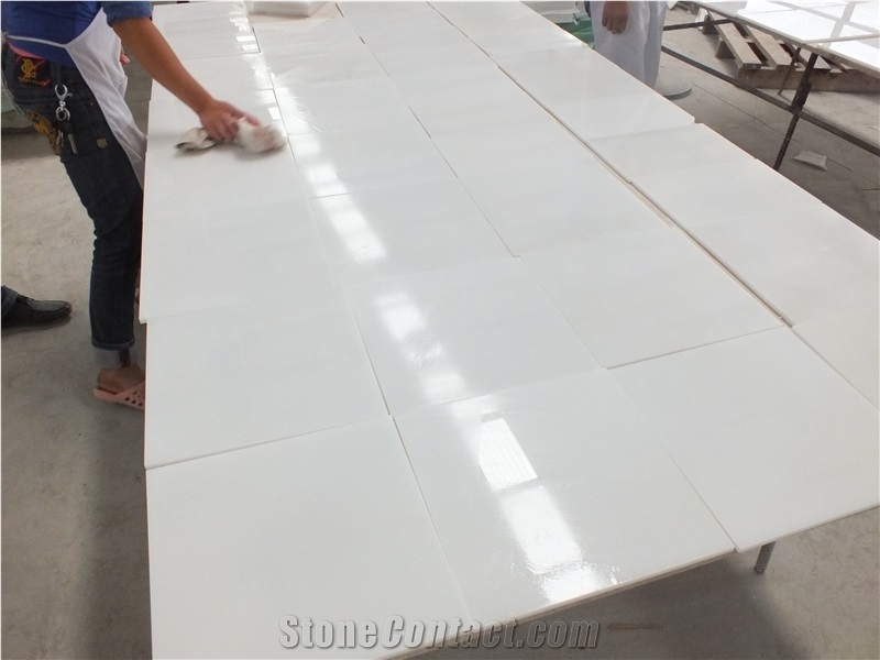 High Quality Hot Sale Pure White Marble Tiles&Slabs, Viet Nam White Marble