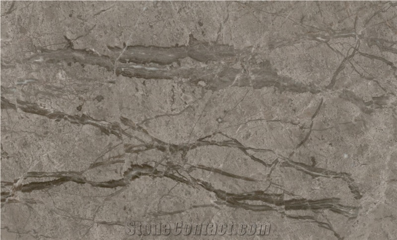 Silver Grey B Marble Slabs, Tiles