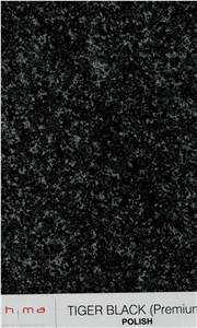 Tiger Black Granite