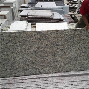 Santa Cecilia Light Granite Polished,Brazil Yellow Granite Tiles & Slabs,Yellow Granite Fooring Skirting,Wall Cladding,Counter Top and Vanity Tops Material