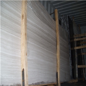 White Wood Marble Polished Tiles  & Slabs,White Wooden Marble,China Origin White Marble Floor Covering,Marble Skirting,Marble Wall Cladding