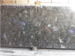 Ukraine Granite Galactic Blue Granite, Phantom Blue Granite Random Slabs, Long Slabs, Cut Into Size and Counter Tops, Price 48usd/M2 Fob Xiamen