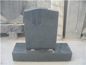 A Grade European and American Style Monument G654 Grey Granite, G654 Granite Monument & Tombstone