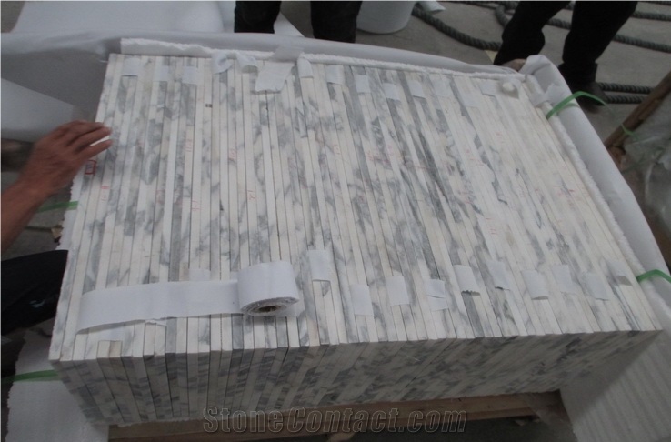 Arabescato Corchia White Marble Tiles Wall Cladding