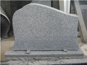G603 Grey Granite Angels Heart Shaped Monuments and Headstones
