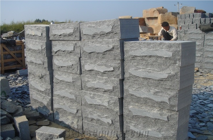 G654 Granite Stone Design Wall Tiles Front Wall