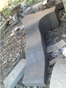 Hot Sale Chinese Basalt G684 Fuding Black Basalt Kerbstone Curbstone
