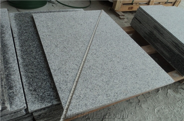 Own Quarry Grey Flamed G603 Granite Slabs & Tiles, China Grey Granite
