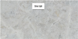 Skyros Silver Light Marble Tiles