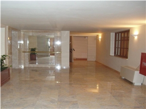 Skyros Yellow Whitish Marble Floors and Walls, White Marble Tiles & Slabs Greece