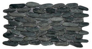Standing Pebble Interlocking Mosaic