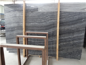 Black Wood Vein Marble Slabs & Tiles,China Black Marble