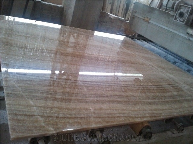 Brown Onyx Slabs/Tile,High,Exterior-Interior Wall ,Floor Applications,New,High Quanlity & Reasonable Price