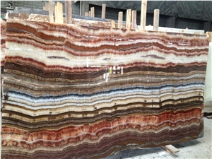 Colorful Onyx Slabs/Tile,Wall Cladding/Cut-To-Size for Floor Covering,Interior Decoration Indoor Metope, Stage Face Plate, Outdoor Metope, Cheap