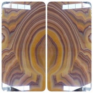 High Quality Red-Dragon Onyx Book Match Effect Polished Slab,Competitive Price Wall Covering