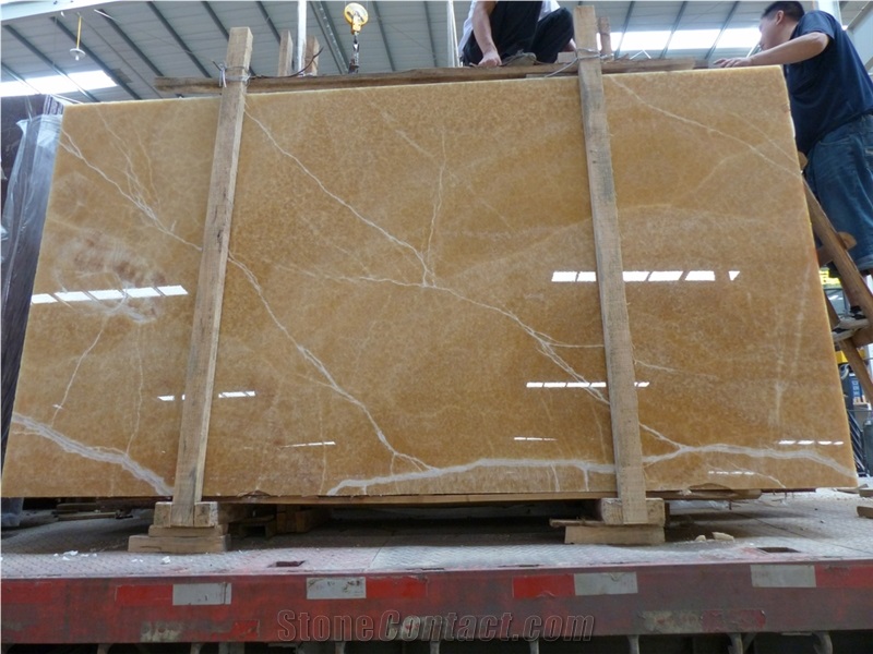 Honey Onyx Vein Polished Tiles&Slab,Competitive Price Wall&Floor Covering