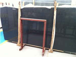 New Black Wood Slab & Tiles & Windowsill & Stair & Flooring ,China Polished Balck Marble