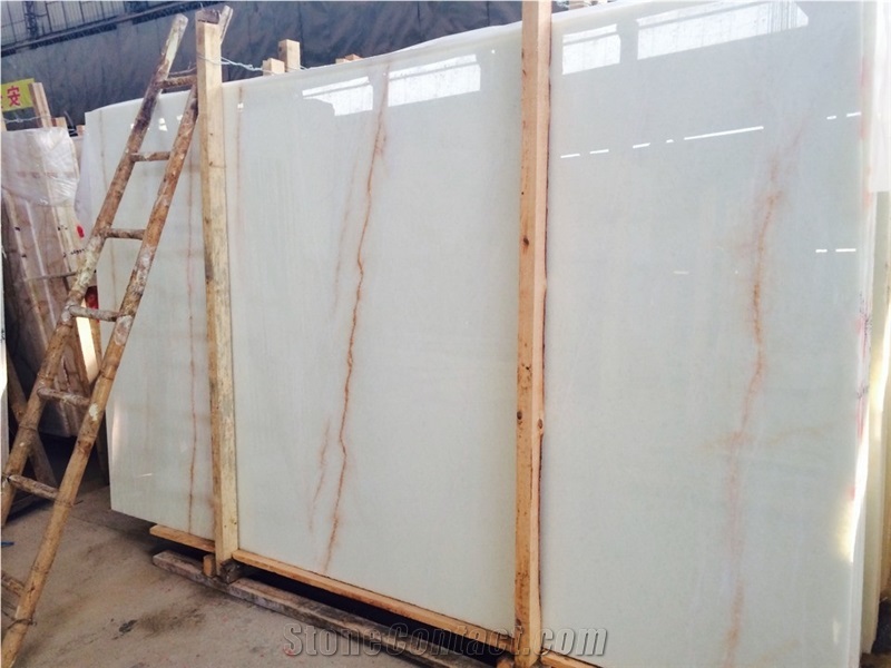 New Product,White Onyx Marble Slabs/Tile,Wall Cladding/Cut-To-Size for Floor Covering,Interior Decoration Indoor Metope, Stage Face Plate, Outdoor,, High-Grade Adornment.. Lavabo. Quarry Owner