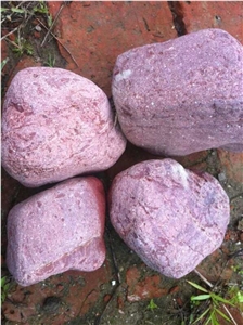 Pink Cheap Landscaping Pebble Stone,Cobblestones,River Gravel Stone