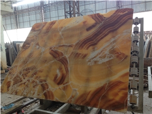 Rainbow Onyx Slabs/Tile,Wall Cladding/Cut-To-Size for Floor Covering,Interior Decoration Indoor Metope, Stage Face Plate, Outdoor Metope