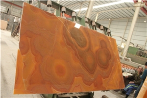 Red Onyx Slabs & Wall Tiles & Wall Covering & Floor Covering &Background & Tv Desk Ground &Table Top,High-Grade Decoration