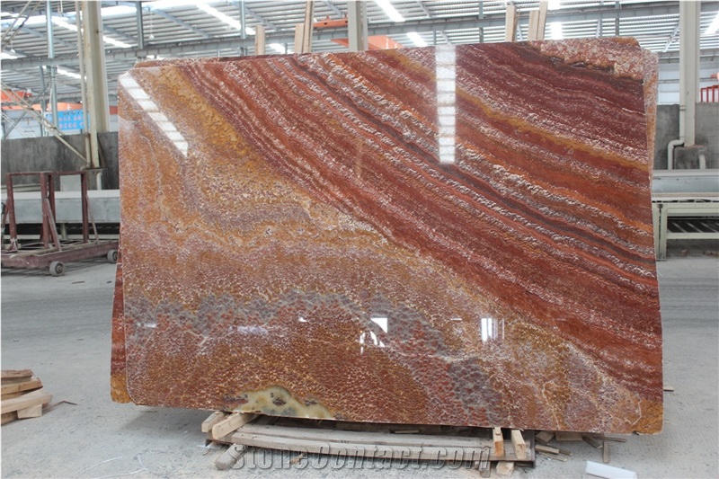 Ruby Onyx Slabs/Tile,Wall Cladding/Cut-To-Size for Floor Covering,Interior Decoration Indoor Metope, Stage Face Plate, Outdoor Metope