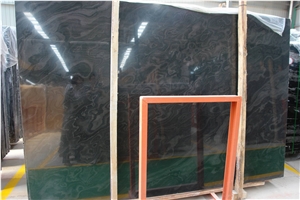 Wooden Black Cross Cut Marble Slabs & Tiles,Wall Cladding, Cut-To-Size for Floor Covering,Interior Decoration Indoor Metope, Stage Face Plate, Outdoor Metope