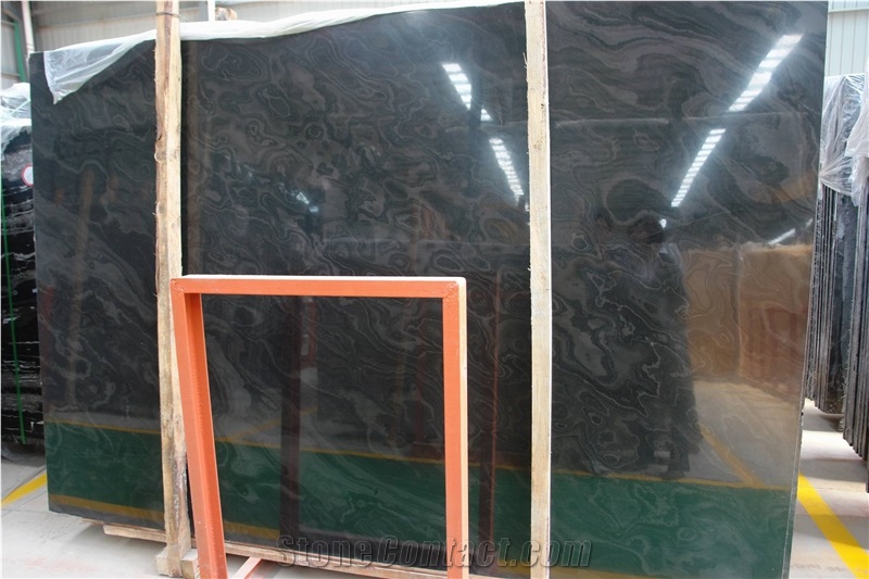 Wooden Black Cross Marble Cut Slabs/Tile,Exterior-Interior Wall ,Floor, New Product,High Quanlity & Reasonable Price