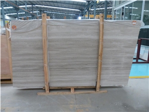 Wooden White Marble,Marble Slabs/Tile,Wall Cladding/Cut-To-Size for Floor Covering,Interior Decoration Indoor Metope, Stage Face Plate,Outdoor Metope