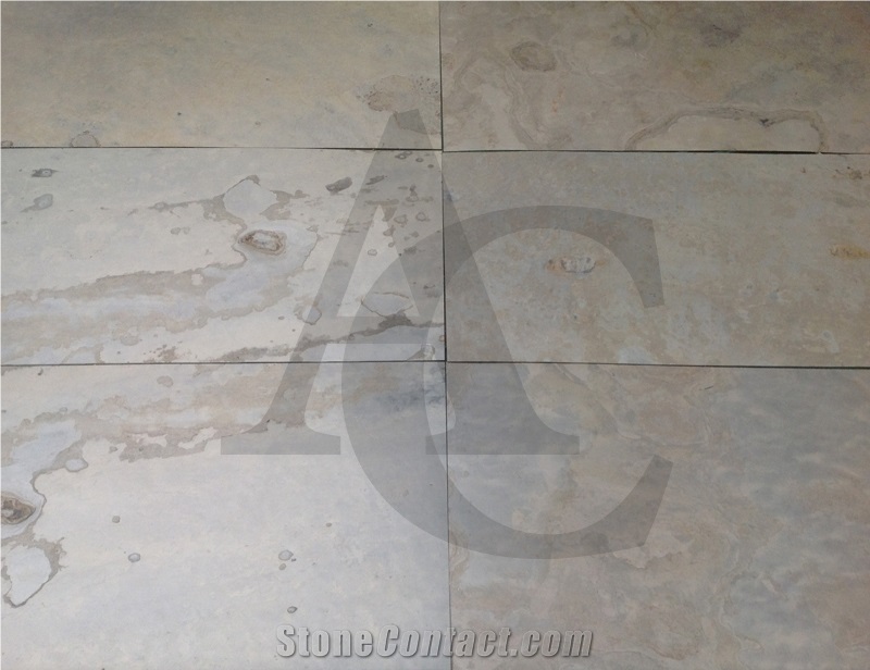 Sanjeevani White, Ultra Thin, Slate Base Stone Veneer for Wall Cladding