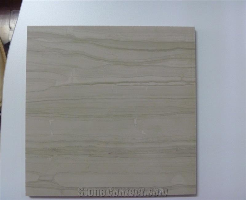Chinese Guizhou Wooden Vein Grey Marble Tiles, Cut-To-Size Tiles, Flooring Tiles, Wall Covering Tiles