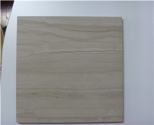 Chinese Guizhou Wooden Vein Grey Marble Tiles, Cut-To-Size Tiles, Flooring Tiles, Wall Covering Tiles