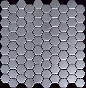 Crystal Glass Mosaic for Swimming Pool Tile Bathroom Tile,Hotel Aluminum Composite Mosaic Line Aluminum Metal Mix Glass Mosaic