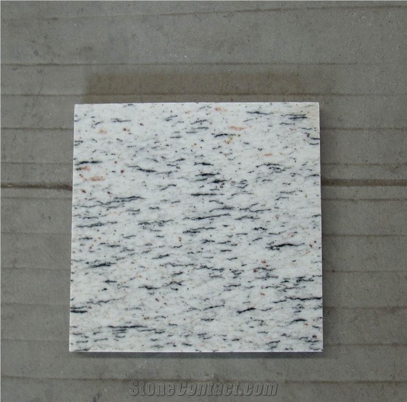 Gardenia White Granite Tiles & Slabs, Polished White Granite