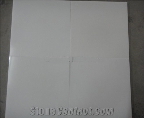 Pure White Marble Slab, Crystal White, Polar White, Salt White Stone, Polished Tiles