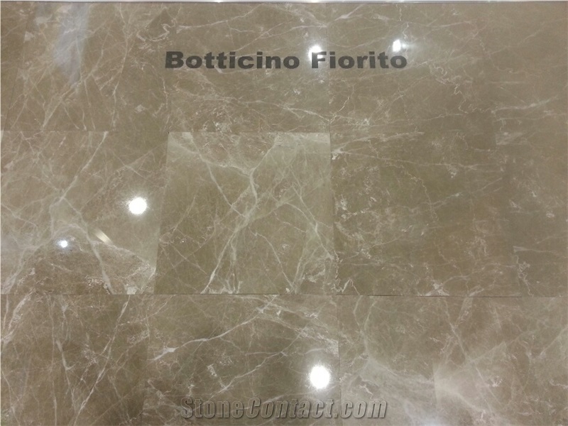 Botticino Fiorito Marble Block, Turkey Grey Marble