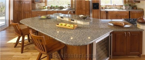 Beautiful and Competitive Grey Quartz Kitchen Table Tops ...