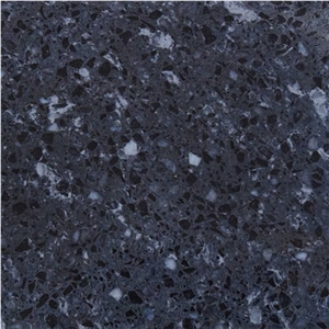 Black Multicolor Polished Surface Quartz Stone Slab for Cut to Size Project,Non-Porous and Easy to Clean and Maintain,Top Quality,Normally Produced Size 118*55 and 126*63,More Durable Than Granite