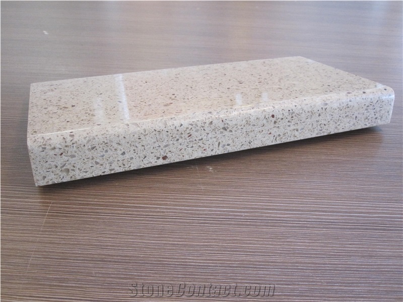 Chemical and Stain Resistant Corian Stone Polished Surfaces with Finishing Bullnose Edge Size 3000mm*1400mm for Kitchen Countertop Bathroom Countertops