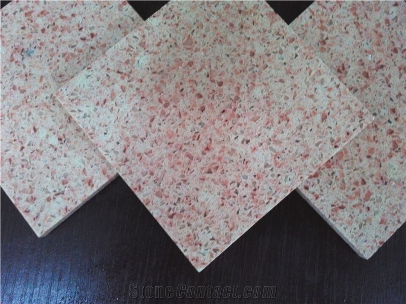 China Pink Artificial Quartz Stone Countertops Fabricator,Professional and Experienced Wholesaler Of Quartz Stone,A Rated Guaranteed Quality and Services, Slab Sizes 126 *63 and 118 *55