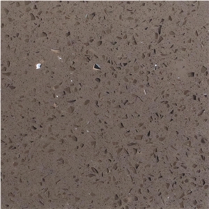 Chinese Brown Quartz Stone Tiles with Good Quality and New Design