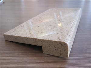 Cut to Size Quartz Stone,Oem Quartz Surfaces Service with Finishing Bullnose Edge