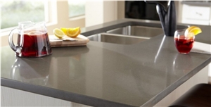 Free Maintenance Engineered Stone Slab Resistant to Bacteria and Chemicals, Perfect Choice for Kitchen and Island Tops