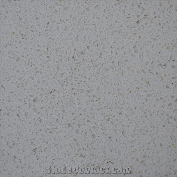 Pure Quartz Stone Slabs and Tiles Containing 93% Natural Quartz for Countertops and Floor Tiles with Polishing Surfaces and Various Edges