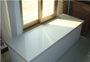 Salt White Stone,Top Quality, Qualified for European Standards,More Durable Than Granite,Thickness 2/3cm with Polishing Surface Standard Sizes 126 *63 and 118 *55,No Radiation